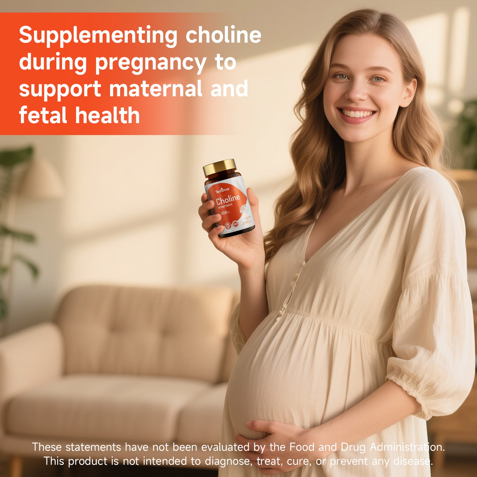 Temimar Choline Bitartrate 550mg