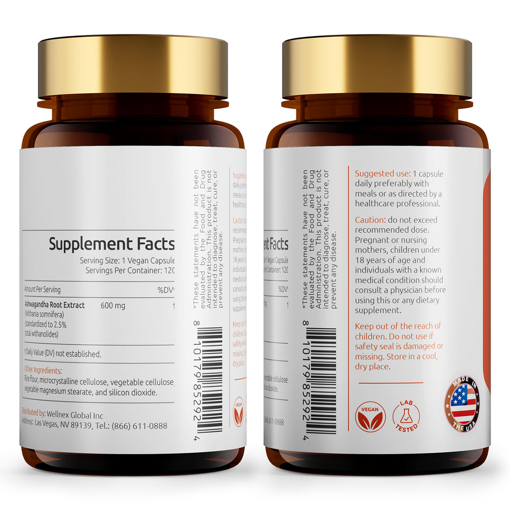 Temimar Ashwagandha Root Extract 600mg