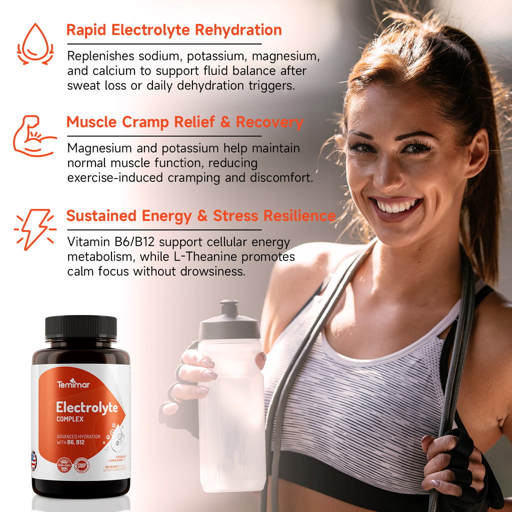 Temimar Electrolyte Capsules, 120 Capsules