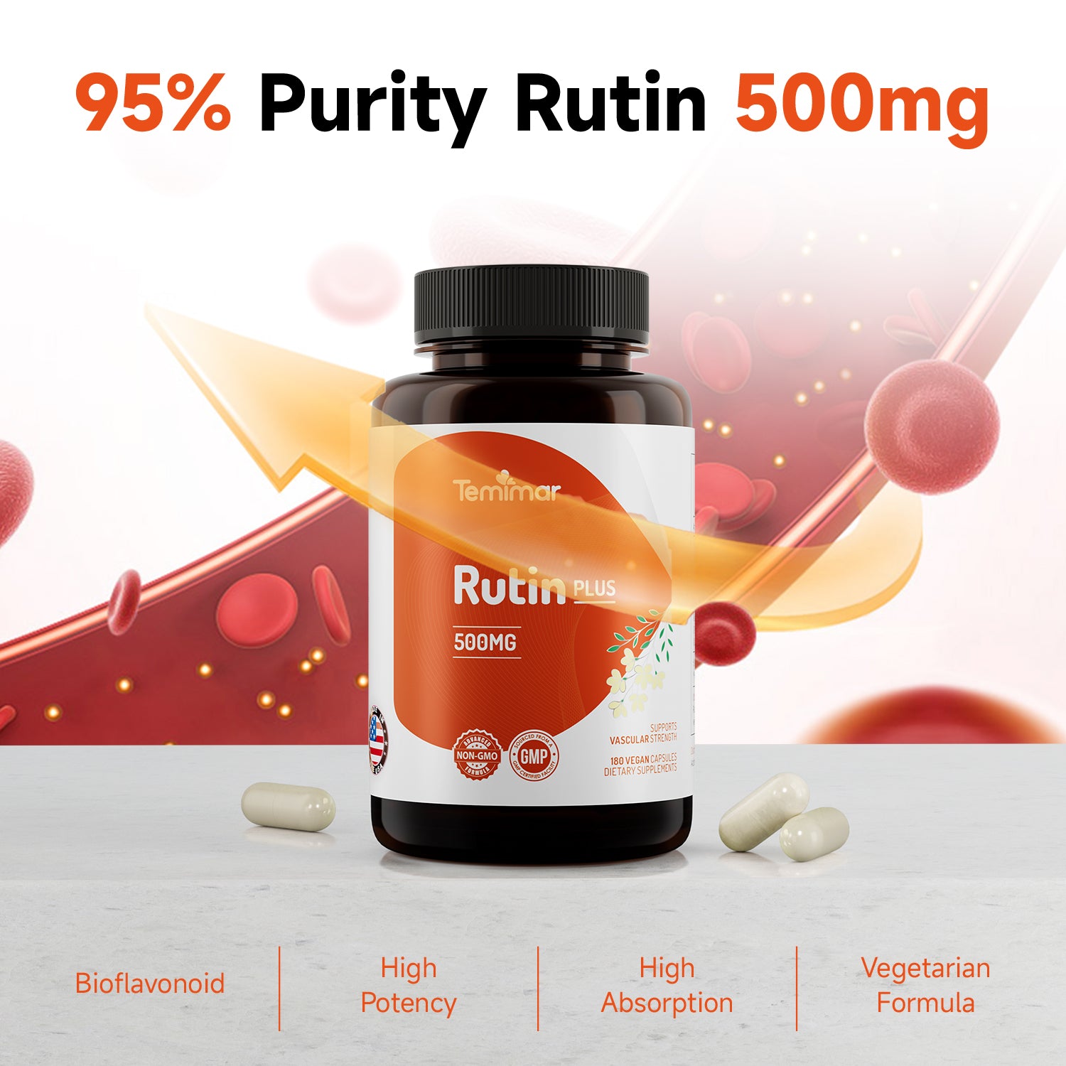 Temimar Rutin 500mg Supplement